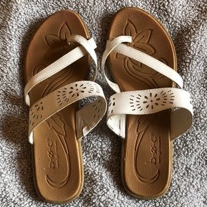 BOC women’s white strap sandals